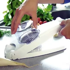 Genius Zwiebel- Und Gemüseschneider 3tlg. Weiß -Herd Gluck Verkäufe 0074251c748aacee5839bab15e9c5b14