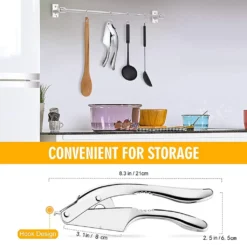 2 In1 Knoblauchpresse Knoblauchhacker Knoblauchschneider Aluminiumlegierung Küchenutensilien 10 2 In1 Knoblauchpresse Knoblauchhacker Knoblauchschneider Aluminiumlegierung Küchenutensilien -Herd Gluck Verkäufe 031ffb3e815539c58f4ee366c7702908