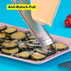 Tasty Handreibe Mit Grober Und Feiner Reibefläche Für Feines Und Grobes Reiben Von Muskatnuss, Zitronenschale Und Parmesan -Herd Gluck Verkäufe 076311aac5e405f9198a04c8041a0d5f