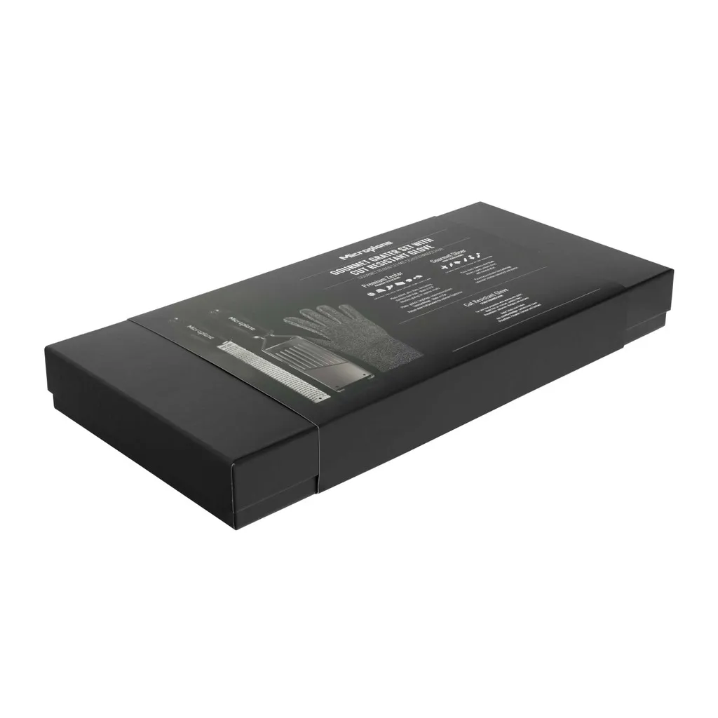 Microplane 2 Reiben + Handschuh Gourmet 5 Microplane 2 Reiben + Handschuh Gourmet – Bild 5