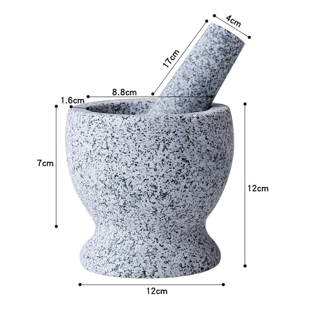 Granit-Mörser-Set Mit Schutzboden, Holzlöffel Und Gratis EBook – Mörser Und Stößel Aus Stabilem Und Geruchlosem Granit – Gewürzmörser,groß 2 Granit-Mörser-Set Mit Schutzboden, Holzlöffel Und Gratis EBook – Mörser Und Stößel Aus Stabilem Und Geruchlosem Granit – Gewürzmörser,groß – Bild 2