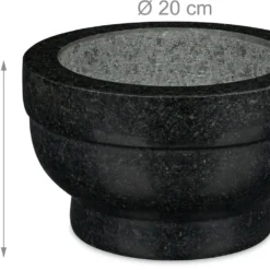 Relaxdays Granit Mörser Mit Stößel 20 Cm -Herd Gluck Verkäufe 1a166869d5e31c810d4c54851680a48c