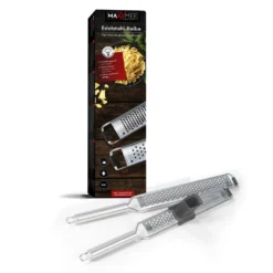 Zester Reibe Hobel Edelstahl Käse Zitrone Muskat Schokolade Knoblauch 2er Set -Herd Gluck Verkäufe 233b06e53ef3e98963634592a14c28c7