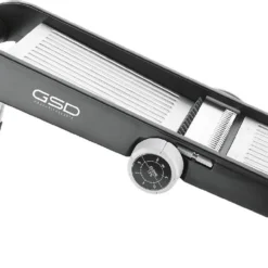GSD Profi Mandoline Aus Edelstahl Mit Schwarzem Rahmen