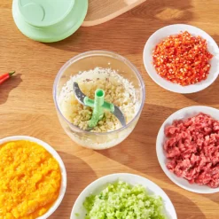 500ml Zwiebelhacker Zwiebelschneider Gemüsehacker Gemüseschneider Knoblauchhacker Küchenmaschine Rotierender Hochgeschwindigkeitsmixer Für Obst & Gemüse, Knoblauch, Zwiebeln, Nüsse, Tomaten Grün -Herd Gluck Verkäufe 2a172cdc984a149e835f8b0cc5269e41 1