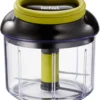 Tefal 5-Sekunden-Zerkleinerer 900 Ml Gemüseschneider Und Mixer Mit Edelstahlklingen Zum Zerkleinern Von Gemüse, Zwiebeln Und Nüssen K1320404