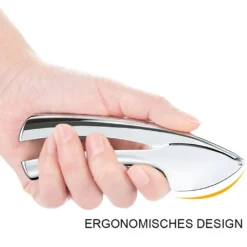 HLHBDSM Knoblauchpresse Knoblauchschneider Garlic Press Häuslicher Knoblauch Crusher Praktischer Küchenhelfer Mit Langer Verwendungsdauer ,Knoblauchpressen,HM-04340 -Herd Gluck Verkäufe 2d108011b121df9bd21edcbcd08acac1