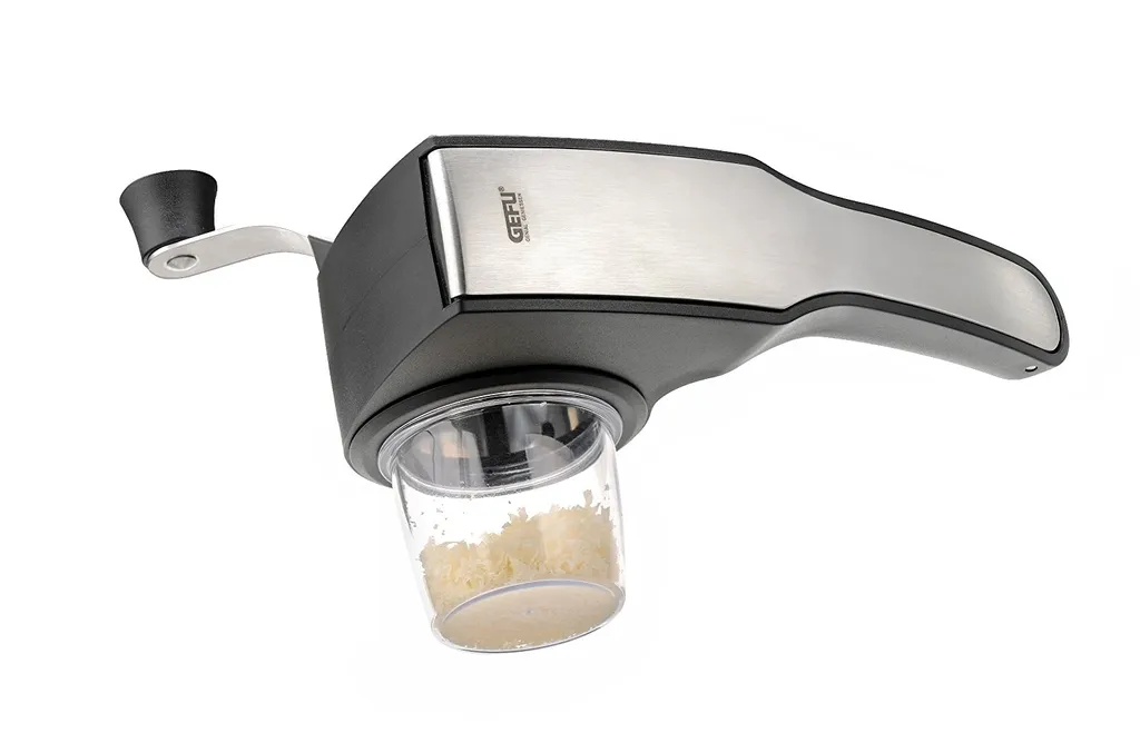 Gefu Trommelreibe Pecorino Laser Cut Mit 3 Trommeleinsätzen Käsereibe 1 Gefu Trommelreibe Pecorino Laser Cut Mit 3 Trommeleinsätzen Käsereibe