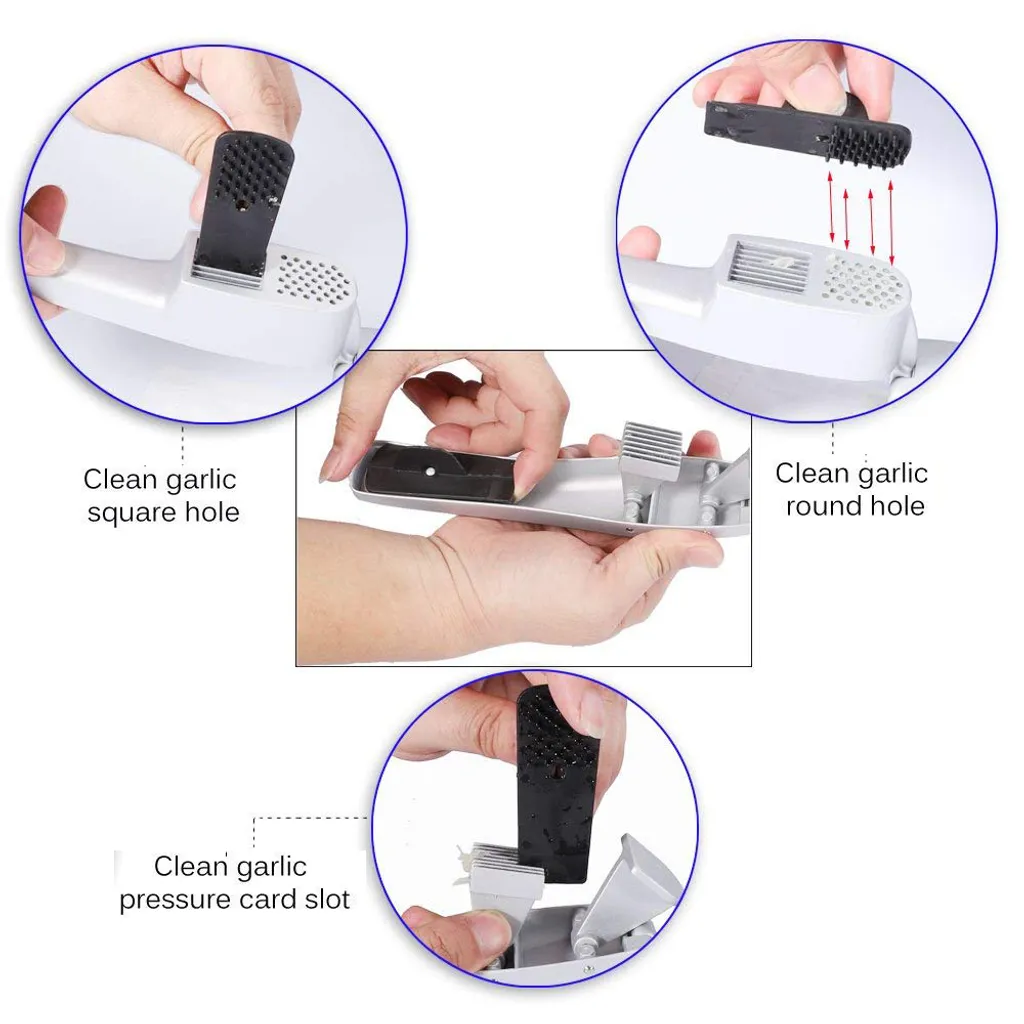 2 In 1 Knoblauchpresse Zerkleinerungsmaschine Und Knoblauchscheibenfunktion Crush 6 2 In 1 Knoblauchpresse Zerkleinerungsmaschine Und Knoblauchscheibenfunktion Crush – Bild 6