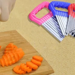 Wellenschneider Chips Chopper Obst Und Gemüseschneider Edelstahl Dekoriermesser, Farbe:Pink 6 Wellenschneider Chips Chopper Obst Und Gemüseschneider Edelstahl Dekoriermesser, Farbe:Pink -Herd Gluck Verkäufe 4913c142bdb7dab62a8484fd494f5058