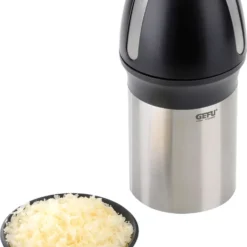 Gefu Käsereibe Parmigiano 34680 Käse Reibe Laser Cut 2 Reibscheiben -Herd Gluck Verkäufe 4c68e5f9e2bcfe34a0b311bd9af09e24