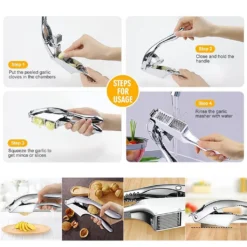 2 In1 Knoblauchpresse Knoblauchhacker Knoblauchschneider Aluminiumlegierung Küchenutensilien 11 2 In1 Knoblauchpresse Knoblauchhacker Knoblauchschneider Aluminiumlegierung Küchenutensilien -Herd Gluck Verkäufe 4e1fbe84f7cbaca90886214a1a7c9035