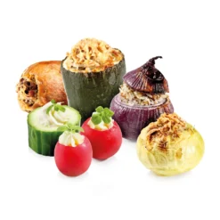 Gemüseausstecher Spiralschneider Gemüseschneider Obst Gurke Zucchini Neu TESCOMA -Herd Gluck Verkäufe 4f6329f690be73fea6efaf41b227bc35