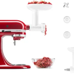 KitchenAid 5KSM2FPPC Zubehör Set Bundle Für Küchenmaschinen, Fleischwolf, Pürieraufsatz, Gemüseschneider (5KSMFVSFGA + 5KSMVSA) 19 KitchenAid 5KSM2FPPC Zubehör Set Bundle Für Küchenmaschinen, Fleischwolf, Pürieraufsatz, Gemüseschneider (5KSMFVSFGA + 5KSMVSA) -Herd Gluck Verkäufe 51306139defac53c7c64c65af9fd474e