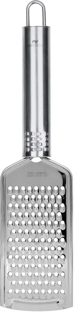 Fackelmann Reibe OVALGRIFF, Käsereibe, Zester Aus Rostfreiem Edelstahl (Farbe: Silber), Menge: 1 Stück 9 Fackelmann Reibe OVALGRIFF, Käsereibe, Zester Aus Rostfreiem Edelstahl (Farbe: Silber), Menge: 1 Stück – Bild 9