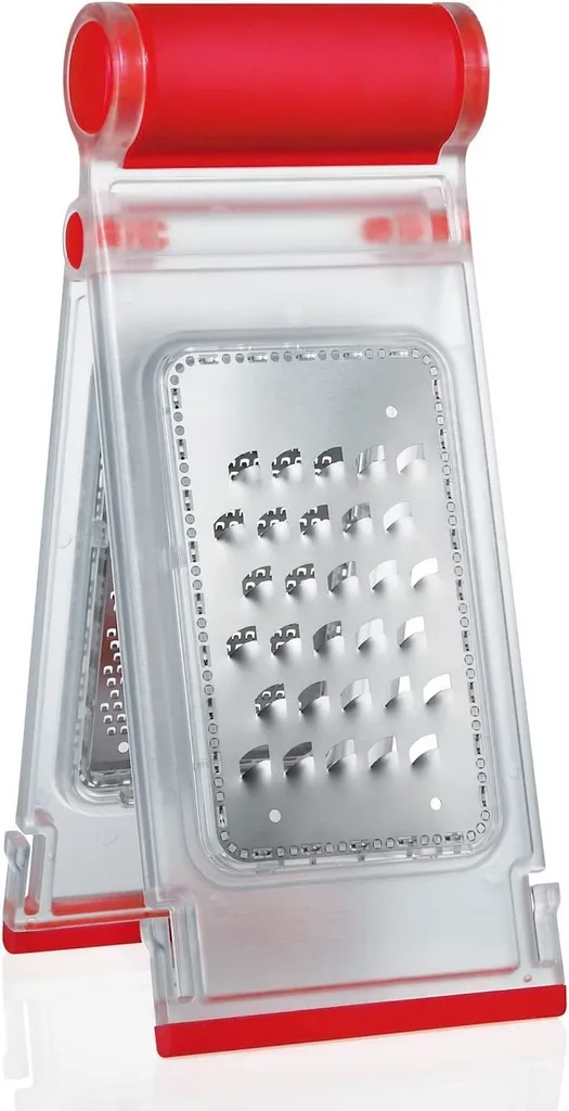 Küchenprofi Standreibe Rot Reibe Edelstahl Küchenreibe Klapppbar Handreibe 2 Küchenprofi Standreibe Rot Reibe Edelstahl Küchenreibe Klapppbar Handreibe – Bild 2