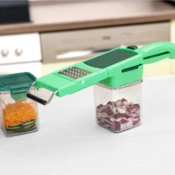 Genius Nicer Dicer Quick Professional Set 12-tlg Gemüseschneider Gemüsehobel A34267 -Herd Gluck Verkäufe 572ed72a62914b319429a524ec45a5ce