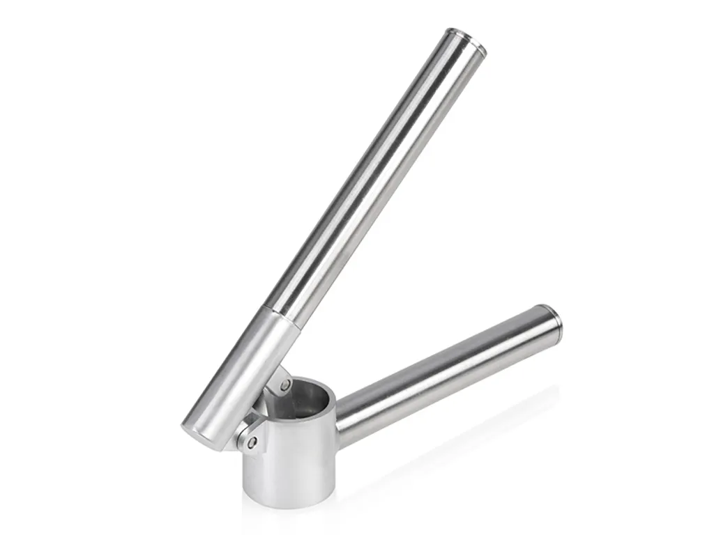Knoblauch- Presse Aus Edelstahl Ø3cm, L 16cm Aluminium Profi 5 Knoblauch- Presse Aus Edelstahl Ø3cm, L 16cm Aluminium Profi – Bild 5
