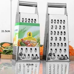 Gourmet Vierkantreibe, 21,5 * 8,5 Cm, Ideal Als Kartoffelreibe, Gemüsehobel, Spülmaschinengeeignet -Herd Gluck Verkäufe 6368168317851969442bde443b846320