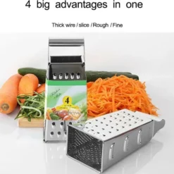 Gourmet Vierkantreibe, 21,5 * 8,5 Cm, Ideal Als Kartoffelreibe, Gemüsehobel, Spülmaschinengeeignet -Herd Gluck Verkäufe 69210fde6d171427cdc985239725f98a