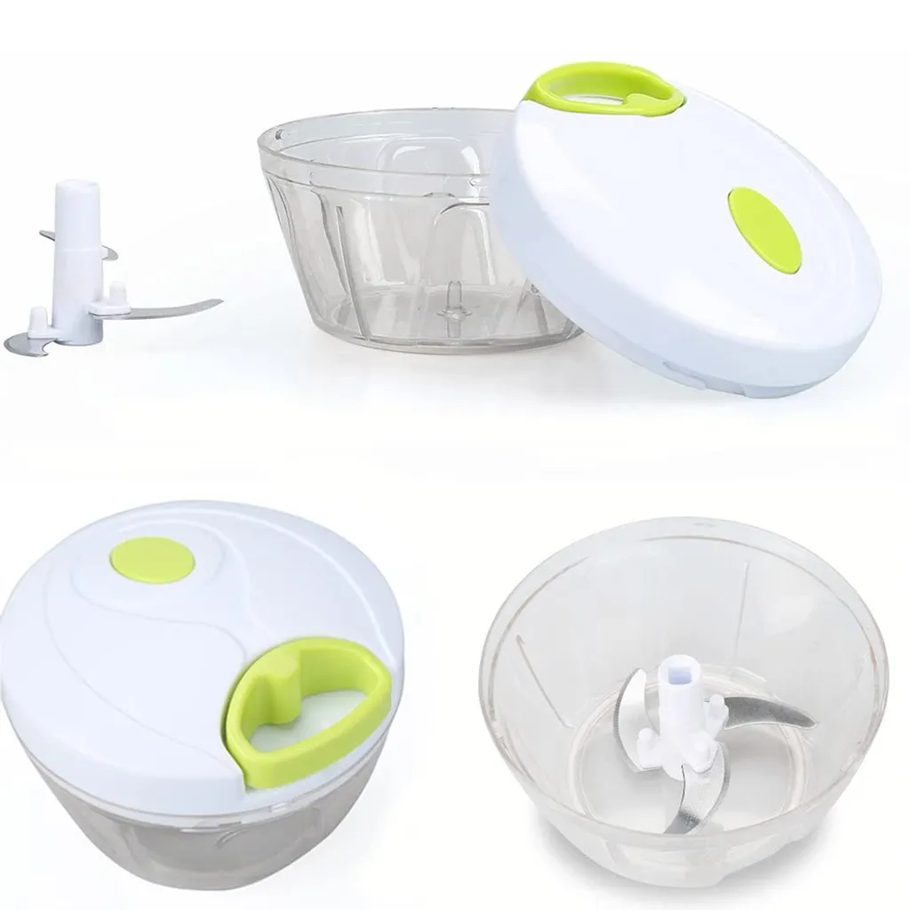 Zerkleinerer Universalzerkleinerer Zwiebelschneider Multizerkleinerer Gemüsehobel Seilzug, 500 Ml 8 Zerkleinerer Universalzerkleinerer Zwiebelschneider Multizerkleinerer Gemüsehobel Seilzug, 500 Ml – Bild 8