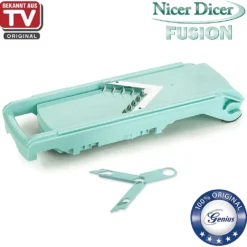 Genius Nicer Dicer Fusion 13tlg. Mint -Herd Gluck Verkäufe 6cfbcd54a8c2bfc7cbfd4e6bbdfbac36