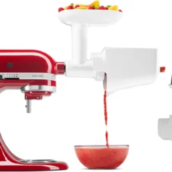 KitchenAid 5KSM2FPPC Zubehör Set Bundle Für Küchenmaschinen, Fleischwolf, Pürieraufsatz, Gemüseschneider (5KSMFVSFGA + 5KSMVSA) 18 KitchenAid 5KSM2FPPC Zubehör Set Bundle Für Küchenmaschinen, Fleischwolf, Pürieraufsatz, Gemüseschneider (5KSMFVSFGA + 5KSMVSA) -Herd Gluck Verkäufe 6e20615db9a95398602f01512269c965