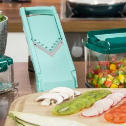 Genius Gemüseschneider Nicer Dicer Fusion Slicer Verstellbarer Gemüsehobel; A33680 7 Genius Gemüseschneider Nicer Dicer Fusion Slicer Verstellbarer Gemüsehobel; A33680 -Herd Gluck Verkäufe 746d77a9e347f40cb73d5aa280eb2244