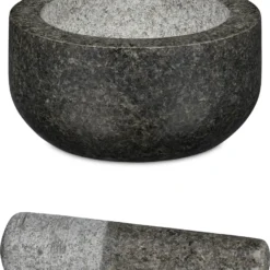Relaxdays Granit Mörser Mit Stößel 16 Cm -Herd Gluck Verkäufe 758dbbab0c6bf535864489084d482094