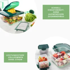 Genius Nicer Dicer Chef 37-tlg Set Gemüseschneider Inkl. 3 In 1 Siebschüssel; A81893 9 Genius Nicer Dicer Chef 37-tlg Set Gemüseschneider Inkl. 3 In 1 Siebschüssel; A81893 -Herd Gluck Verkäufe 791ff398a066e1b9c7782756b7f94f6d 1