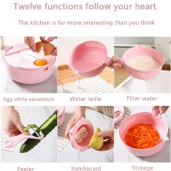 12 In 1 Gemüseschneider, Multifunktional Reibe, Allesschneider Zerkleinerer, Manuell Geschnitten, Rosa 19 12 In 1 Gemüseschneider, Multifunktional Reibe, Allesschneider Zerkleinerer, Manuell Geschnitten, Rosa -Herd Gluck Verkäufe 7ba58bf18a5ec81dc8abc5d10738e7c6