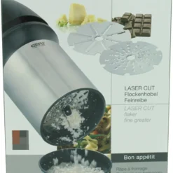 Gefu Käsereibe Parmigiano 34680 Käse Reibe Laser Cut 2 Reibscheiben -Herd Gluck Verkäufe 7d9e408ff9b9c8f59e727b497b24a484