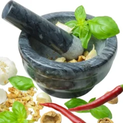 Coninx Mörser Und Stößel Set - Antraciet Naturstein