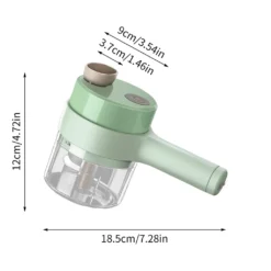 4 In 1 Handheld Elektrischer Gemüseschneider, BPA-frei Mini Knoblauchpressen Allesschneider Und Zerkleinerer Für Die Küche -Herd Gluck Verkäufe 7f4f09433afb7100a5947125f4f2bef2