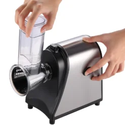 5 In 1 Elektrischer Gemüsehobel, 250W Automatische Gemüsereibe Mit 5 Kegel-Klingen, Edelstahl Gemüseschneider, Multifunktionsreibe Gemüse Raspel Für Obst Gemüse -Herd Gluck Verkäufe 84bc4291c633f5e4ab43ffa13e88a7a9