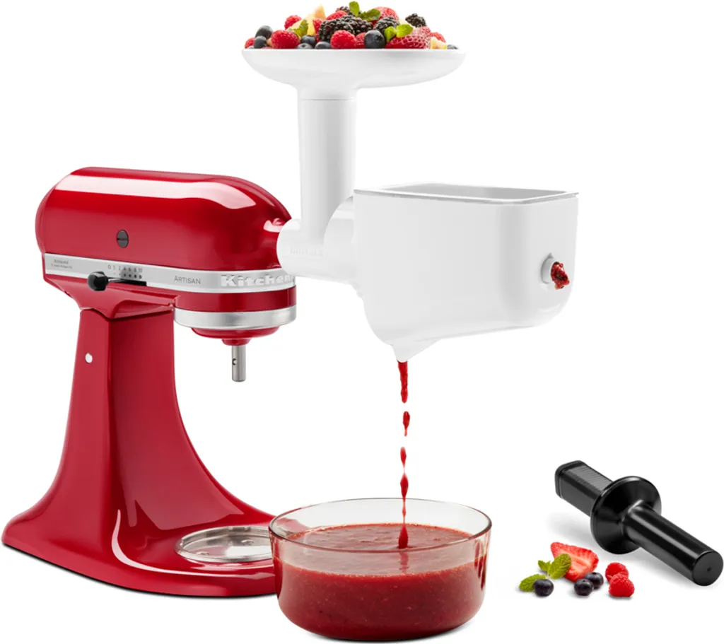KitchenAid 5KSM2FPPC Zubehör Set Bundle Für Küchenmaschinen, Fleischwolf, Pürieraufsatz, Gemüseschneider (5KSMFVSFGA + 5KSMVSA) 3 KitchenAid 5KSM2FPPC Zubehör Set Bundle Für Küchenmaschinen, Fleischwolf, Pürieraufsatz, Gemüseschneider (5KSMFVSFGA + 5KSMVSA) – Bild 3