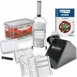 TS24Direkt Edition Genius Nicer Dicer Speed XXXL Vorteilsset 13tlg. Plus Schäler