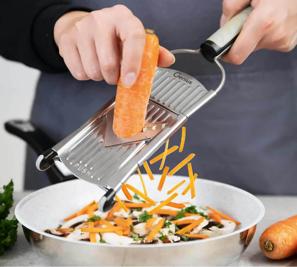 Genius Nicer Dicer Speed XXL Vorteilsset 10tlg. Plus Schäler 3 Genius Nicer Dicer Speed XXL Vorteilsset 10tlg. Plus Schäler – Bild 3