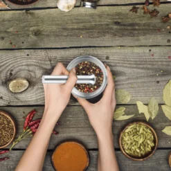 Relaxdays Mörser Mit Stößel Edelstahl -Herd Gluck Verkäufe 94451cf84fe0db3a1e7901c19b7980a1