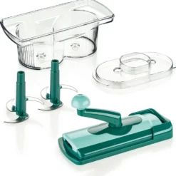 Genius Nicer Dicer Fusion Julietti (Set 34tlg.) Inkl. Reiben Obst- & Gemüseschneider Mit Selbstreinigungsfunktion; A34118 -Herd Gluck Verkäufe 97fe7493745066b0b05f737d14366d02