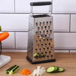 Edelstahl Käsereibe Antihaft Kistenreibe 4 Seiten Für Käse, Gemüse, Ingwer,Karotten -Herd Gluck Verkäufe 99b29580e374a1b37754ebee1d8c006b