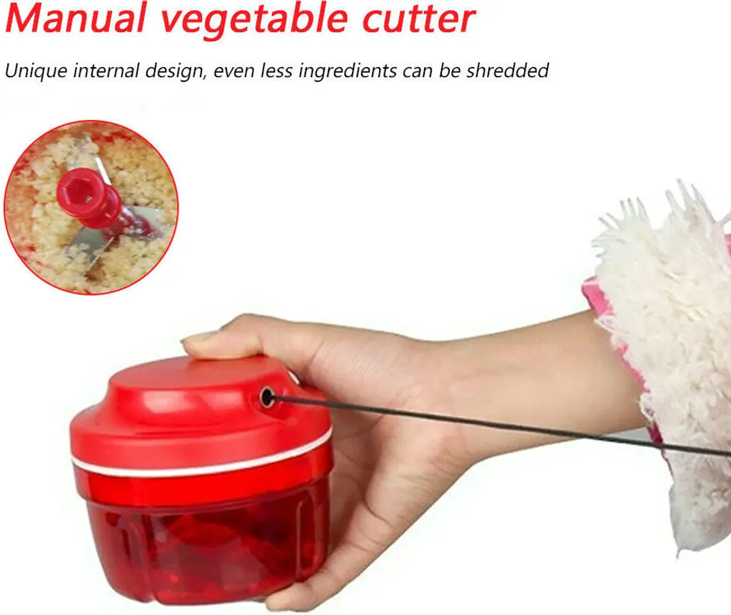 2x Zerkleinerer Gemüseschneider Universal Obst Fleisch Zwiebelschneider Zwiebe Chef Speedy 5 2x Zerkleinerer Gemüseschneider Universal Obst Fleisch Zwiebelschneider Zwiebe Chef Speedy – Bild 5