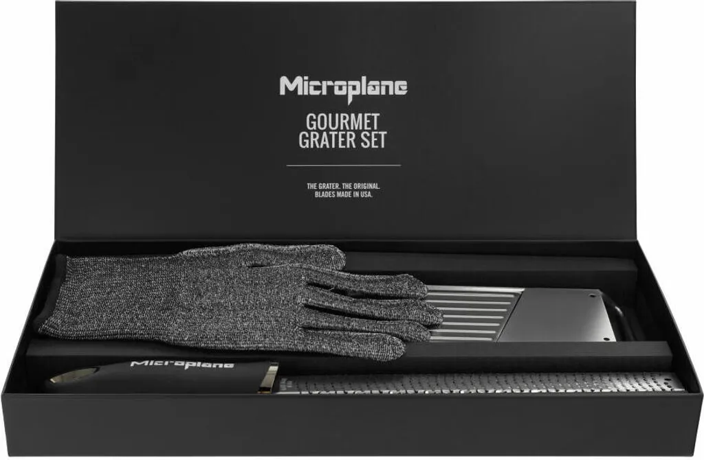 Microplane 2 Reiben + Handschuh Gourmet 12 Microplane 2 Reiben + Handschuh Gourmet – Bild 12