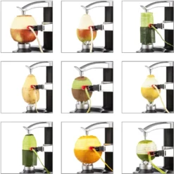 Topchances Elektrischer Kartoffelschäler Apfelschäler Gemüseschäler Obstschäler Elektro Schäler Für Obst & Gemüse, Edelstahl-Klinge (Schwarz) 7 Topchances Elektrischer Kartoffelschäler Apfelschäler Gemüseschäler Obstschäler Elektro Schäler Für Obst & Gemüse, Edelstahl-Klinge (Schwarz) -Herd Gluck Verkäufe 9fa59f7750d4885589ca88e7aae08d6a