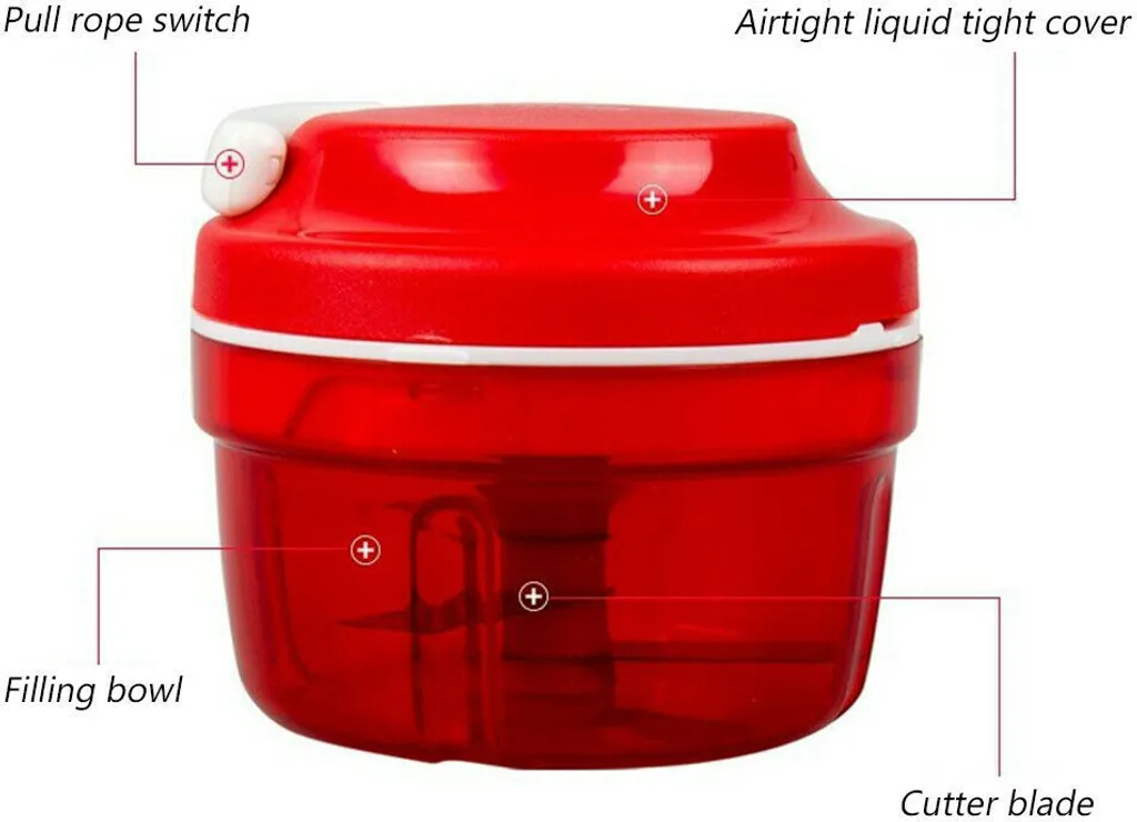 Zerkleinerer Gemüseschneider Universal Obst Fleisch Zwiebelschneider Zwiebe Chef Speedy 7 Zerkleinerer Gemüseschneider Universal Obst Fleisch Zwiebelschneider Zwiebe Chef Speedy – Bild 7