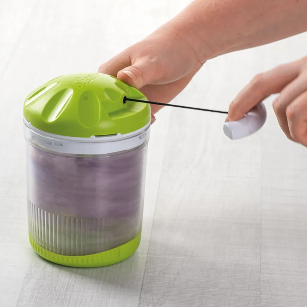 Genius Twist N Joy Set 3-tlg. Grün Zerkleinerer Zwiebelhacker Gemüseschneider; A29148 3 Genius Twist N Joy Set 3-tlg. Grün Zerkleinerer Zwiebelhacker Gemüseschneider; A29148 – Bild 3