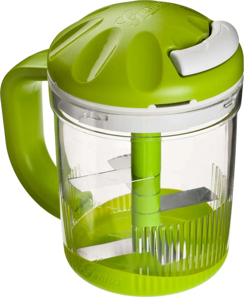 Genius Twist N Joy Set 3-tlg. Grün Zerkleinerer Zwiebelhacker Gemüseschneider; A29148 1 Genius Twist N Joy Set 3-tlg. Grün Zerkleinerer Zwiebelhacker Gemüseschneider; A29148