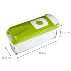 Genius Genus Nicer Dicer Plus (18 Teile) In Kiwi - Obstschneider Zwiebelschneider Pommesschneider; A33884 -Herd Gluck Verkäufe a9d5367bc7205c85b8f89bf88e4444e8