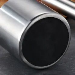 BAYLI - Edelstahl Mörser Mit Stößel & Deckel - Massiver Gewürzmörser Für Die Küche - Bruchfeste Kräutermühle - Gewürzmühle Für Kräuter Und Gewürze - Tabletten Zerkleiner - Tablettenmörser - KitchenAid -Herd Gluck Verkäufe aec56cb06d0ebaef5f97c2f07fbbb504