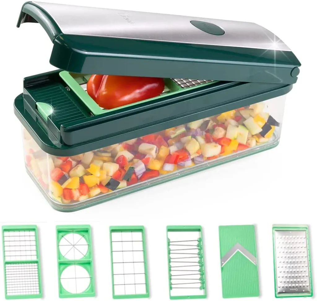 Genius Nicer Dicer Exclusive Gemüseschneider 15tlg - B-Set 1 Genius Nicer Dicer Exclusive Gemüseschneider 15tlg - B-Set